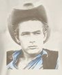 James Dean Juniors T-shirt James Dean Icon Dirty White Tee Shirt