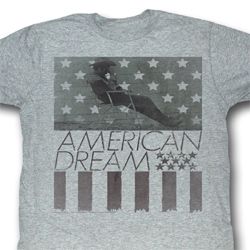 James Dean Shirt American Dream Adult Heather Grey Tee T-Shirt