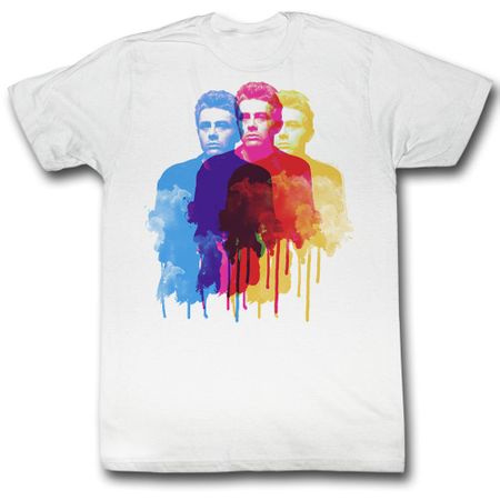 James Dean Shirt Color Ghost White T-Shirt