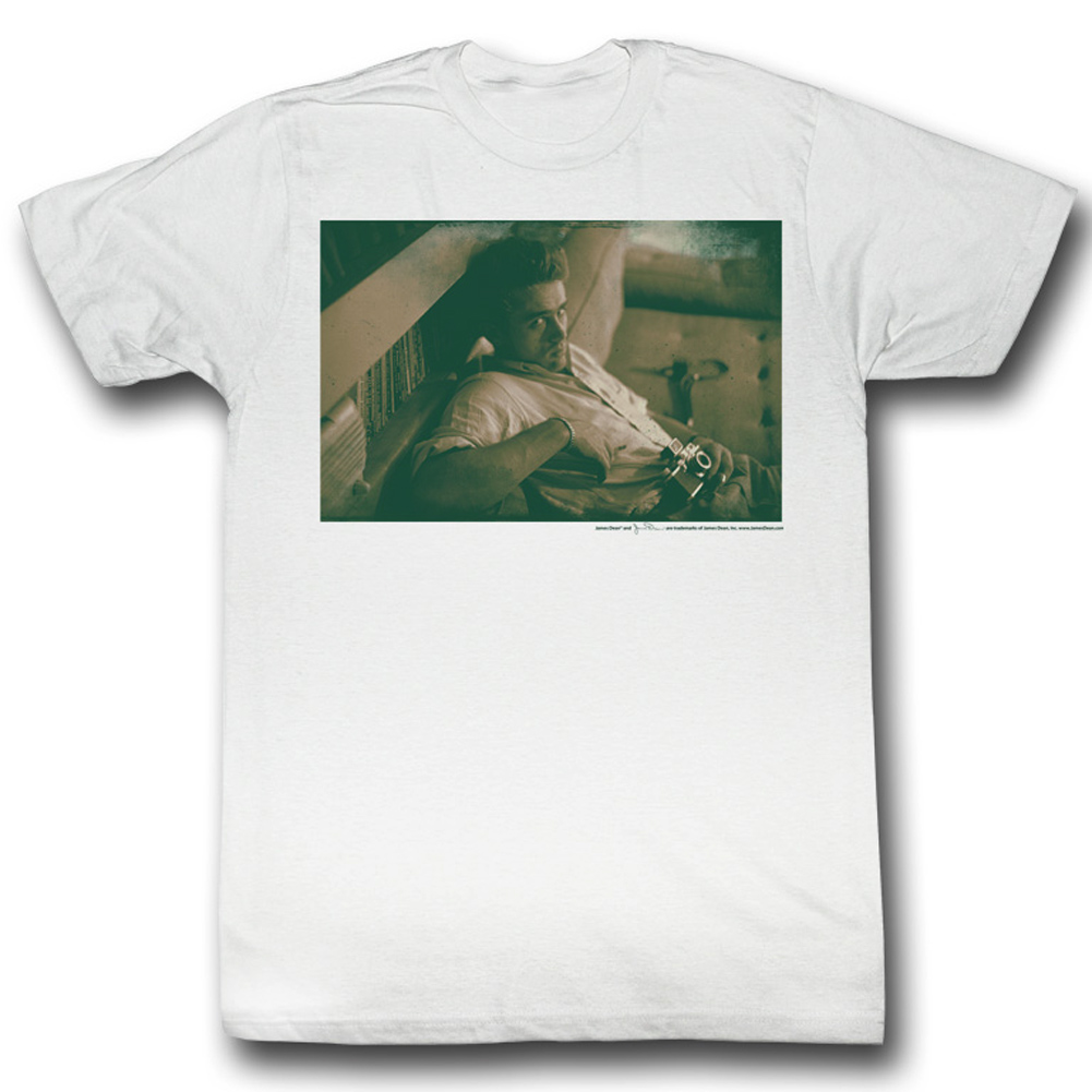 James Dean Shirt Hi Adult White Tee TShirt James Dean Shirts