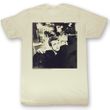 James Dean Shirt Kicked Back Adult Dirty White Tee T-Shirt