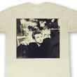 James Dean Shirt Kicked Back Adult Dirty White Tee T-Shirt