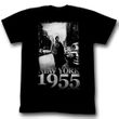 James Dean Shirt New York 1955 Adult Black Tee T-Shirt
