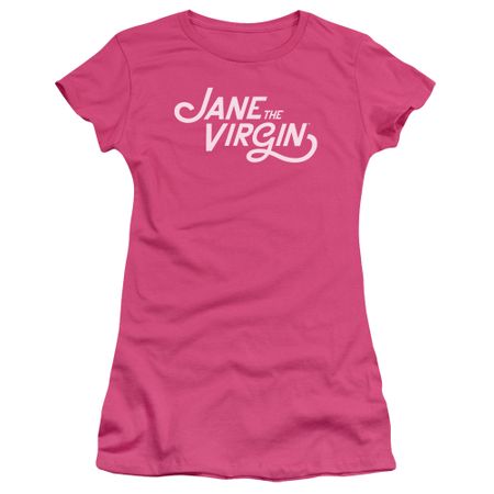 Jane The Virgin Juniors Shirt Logo Hot Pink Tee T-Shirt