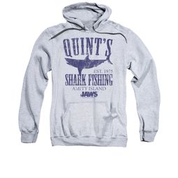 Jaws Hoodie Quint's Athletic Heather Sweatshirt Hoody Jaws Hoodie Quint's Athletic Heather Sweatshirt Hoody