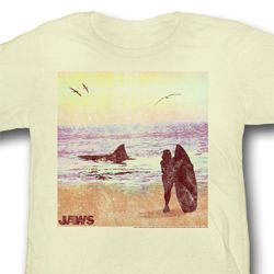 Jaws Juniors Shirt Surfside Yellow Tee T-Shirt Jaws Juniors Shirt Surfside Yellow Tee T-Shirt