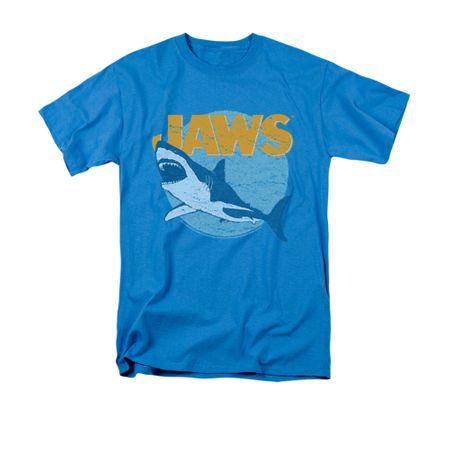 Jaws Shirt Day Glow Turquoise T-Shirt
