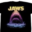 Jaws Shirt Great White Adult Black Tee T-Shirt