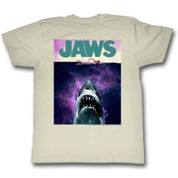 Jaws Shirt In Space Natural T-Shirt Jaws Shirt In Space Natural T-Shirt