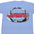 Jaws Shirt Jawbone Adult Light Blue Tee T-Shirt