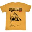 Jaws Shirt Jawbreaker Adult Orange Tee T-Shirt