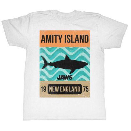 Jaws Shirt Jaws 1975 White T-Shirt