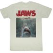 Jaws Shirt Jaws 3DAdult White Tee T-Shirt