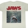 Jaws Shirt Jaws 3DAdult White Tee T-Shirt