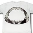 Jaws Shirt Jaws Adult White Tee T-Shirt