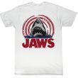 Jaws Shirt Jaws Spiral Adult White Tee T-Shirt