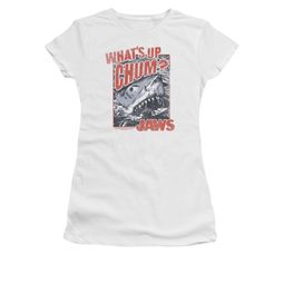 Jaws Shirt Juniors Block Chum White T-Shirt Jaws Shirt Juniors Block Chum White T-Shirt