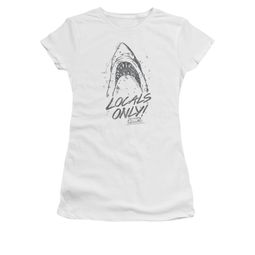 Jaws Shirt Juniors Locals Only White T-Shirt Jaws Shirt Juniors Locals Only White T-Shirt