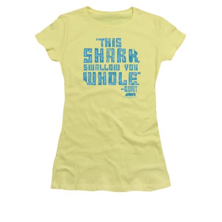Jaws Shirt Juniors Swallow You Whole Banana T-Shirt