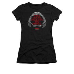 Jaws Shirt Juniors This Shark Black T-Shirt Jaws Shirt Juniors This Shark Black T-Shirt