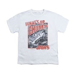 Jaws Shirt Kids Block Chum White T-Shirt Jaws Shirt Kids Block Chum White T-Shirt