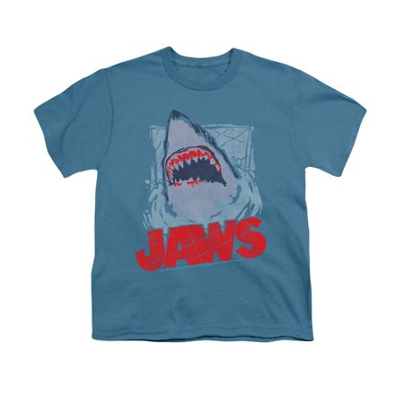 Jaws Shirt Kids From The Depths Slate T-Shirt