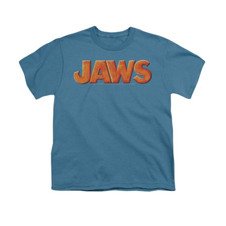 Jaws Shirt Kids Name Slate T-Shirt