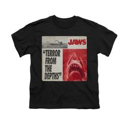 Jaws Shirt Kids Terror Black T-Shirt Jaws Shirt Kids Terror Black T-Shirt