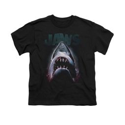 Jaws Shirt Kids Terror In The Deep Black T-Shirt Jaws Shirt Kids Terror In The Deep Black T-Shirt