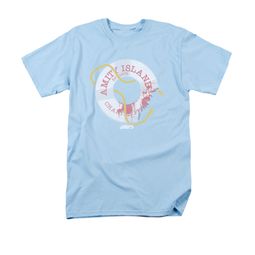 Jaws Shirt Life Preserver Light Blue T-Shirt