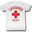 Jaws Shirt Lifeguard Adult White Tee T-Shirt