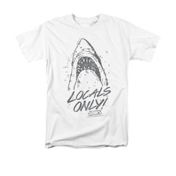 Jaws Shirt Locals Only White T-Shirt Jaws Shirt Locals Only White T-Shirt