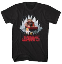 Jaws Shirt Mouth POV Black T-Shirt Jaws Shirt Mouth POV Black T-Shirt