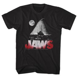 Jaws Shirt Night Black T-Shirt Jaws Shirt Night Black T-Shirt
