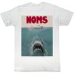 Jaws Shirt Noms Adult White Tee T-Shirt