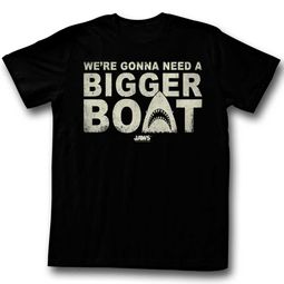 Jaws Shirt Shark A Black T-Shirt Jaws Shirt Shark A Black T-Shirt