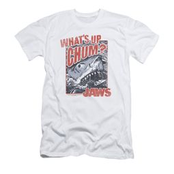 Jaws Shirt Slim Fit Block Chum White T-Shirt Jaws Shirt Slim Fit Block Chum White T-Shirt
