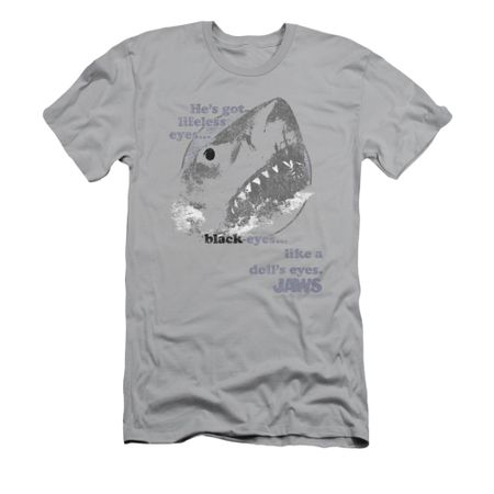Jaws Shirt Slim Fit Doll's Eyes Silver T-Shirt