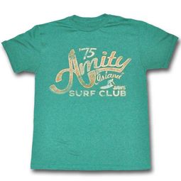 Jaws Shirt Surf Club Heather Jade T-Shirt Jaws Shirt Surf Club Heather Jade T-Shirt