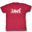 Jaws Shirt Swim Club Adult Red Heather Tee T-Shirt