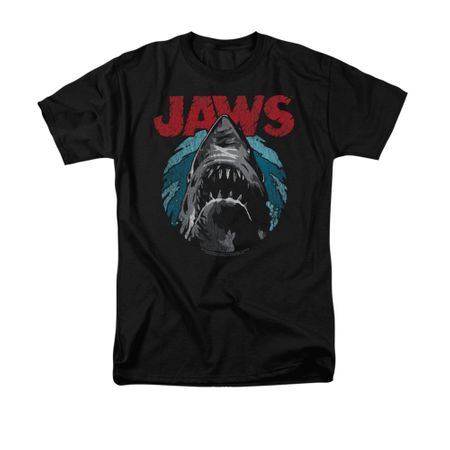 Jaws Shirt Water Circle Black T-Shirt