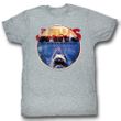Jaws Shirt You Will Never Go In The Water Adult Grey Tee T-Shirt