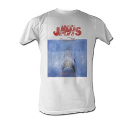Jaws T-Shirt Jaws in Japan Classic Adult White Tee Shirt Jaws T-Shirt Jaws in Japan Classic Adult White Tee Shirt
