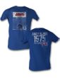 Jaws T-Shirts - 1975 Amity Island Adult Royal Blue Tee Shirt