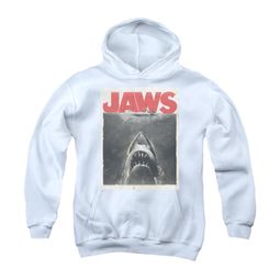 Jaws Youth Hoodie Block Classic Fear White Kids Hoody Jaws Youth Hoodie Block Classic Fear White Kids Hoody