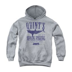 Jaws Youth Hoodie Quint's Athletic Heather Kids Hoody Jaws Youth Hoodie Quint's Athletic Heather Kids Hoody