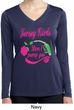 Jersey Girls Don't Pump Gas Ladies Dry Wicking Long Sleeve Shirt