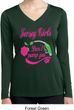 Jersey Girls Don't Pump Gas Ladies Dry Wicking Long Sleeve Shirt