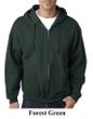 Jerzees 4999 Full Zip Hoodie Hooded Sweatshirts Nublend Fleece Hoody