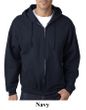 Jerzees 4999 Full Zip Hoodie Hooded Sweatshirts Nublend Fleece Hoody